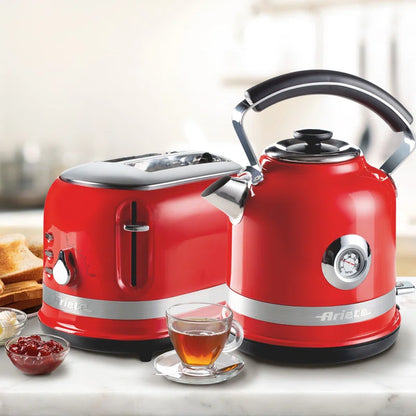 Moderna 1.7L Stainless Steel Kettle with 2 Slice Toaster Set