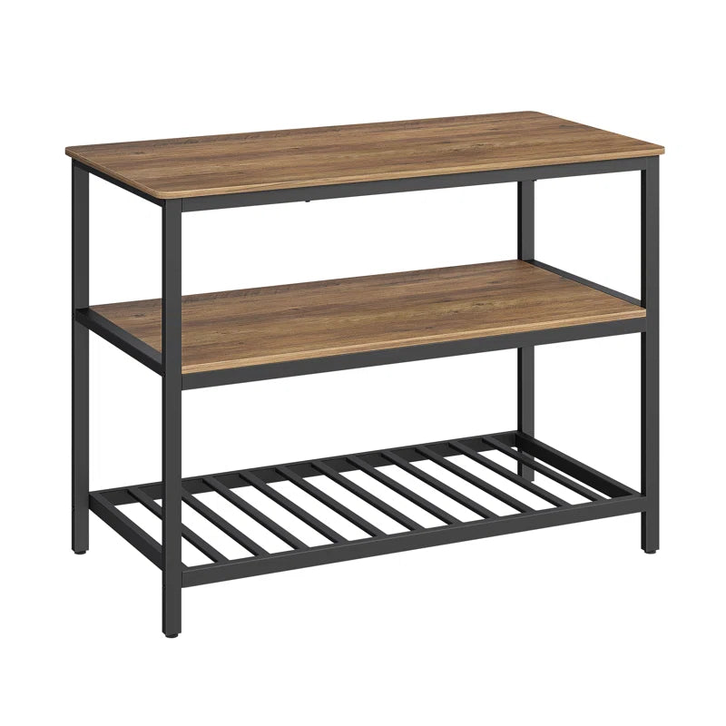 Ladue 120Cm W Stainless Steel Kitchen Island