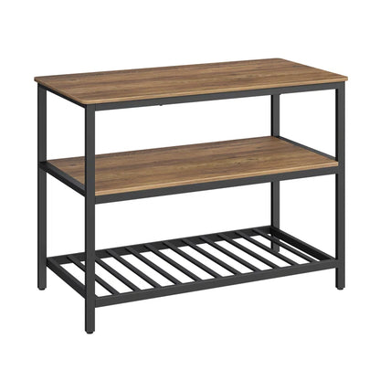 Ladue 120Cm W Stainless Steel Kitchen Island