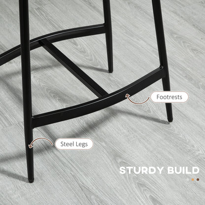 Industrial Bar Stools Set of 2 Kitchen Stools for Dining Room Kitchen