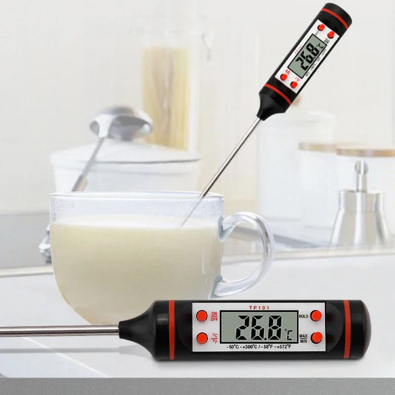 Digital Grill Thermometer with Probe Display-0