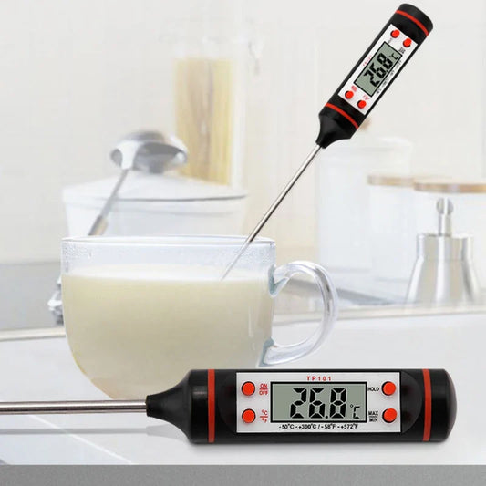 Digital Grill Thermometer with Probe Display-0
