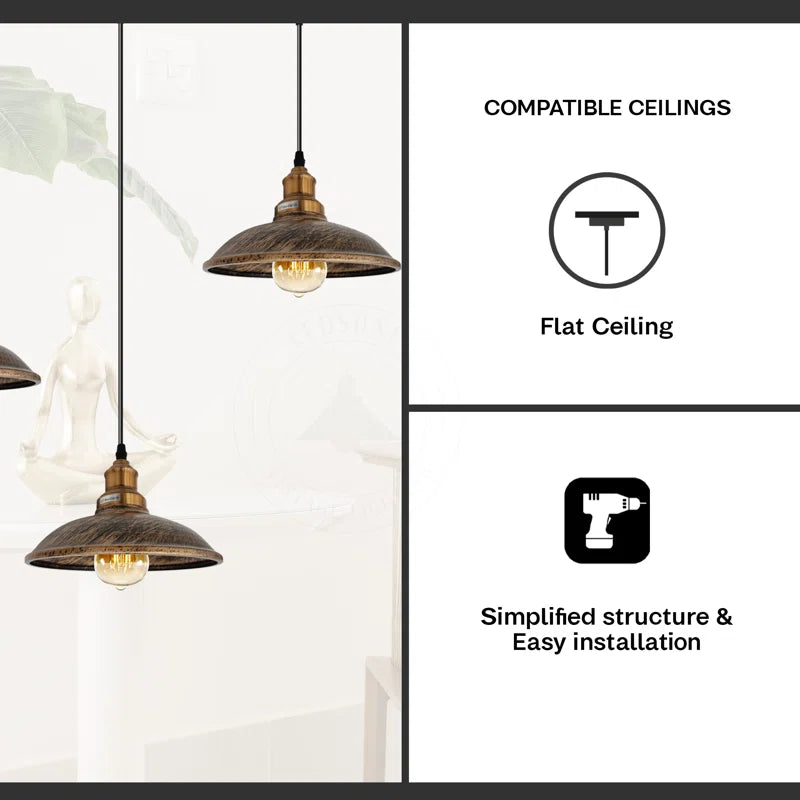 Garr 3 - Light Kitchen Island Pendant