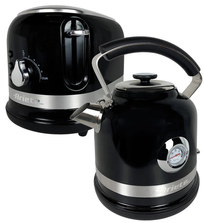 Moderna 1.7L Stainless Steel Kettle with 2 Slice Toaster Set
