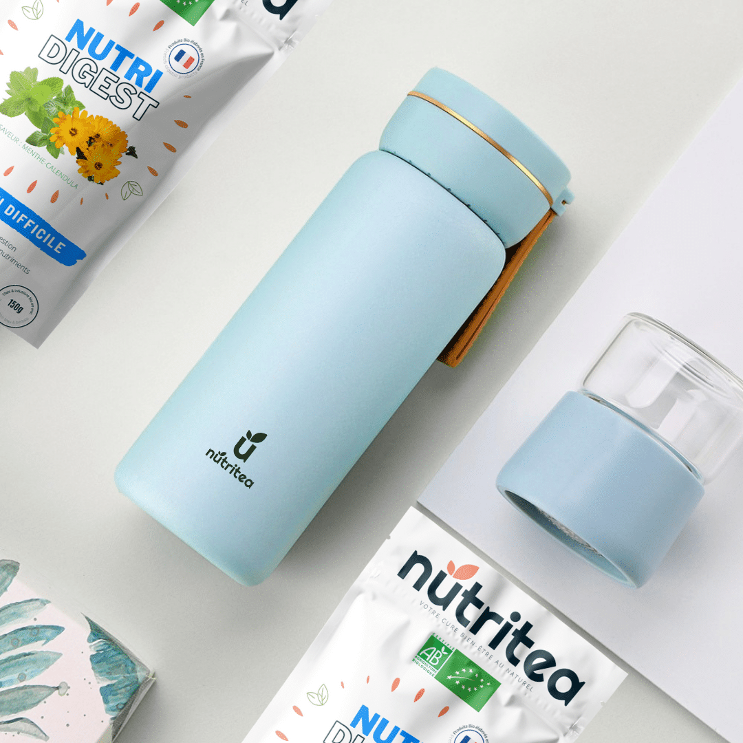 InfuzeTea Bottle – Portable Tea Infuser for Loose Leaf & Fruit-Infused Drinks