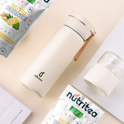 InfuzeTea Bottle – Portable Tea Infuser for Loose Leaf & Fruit-Infused Drinks