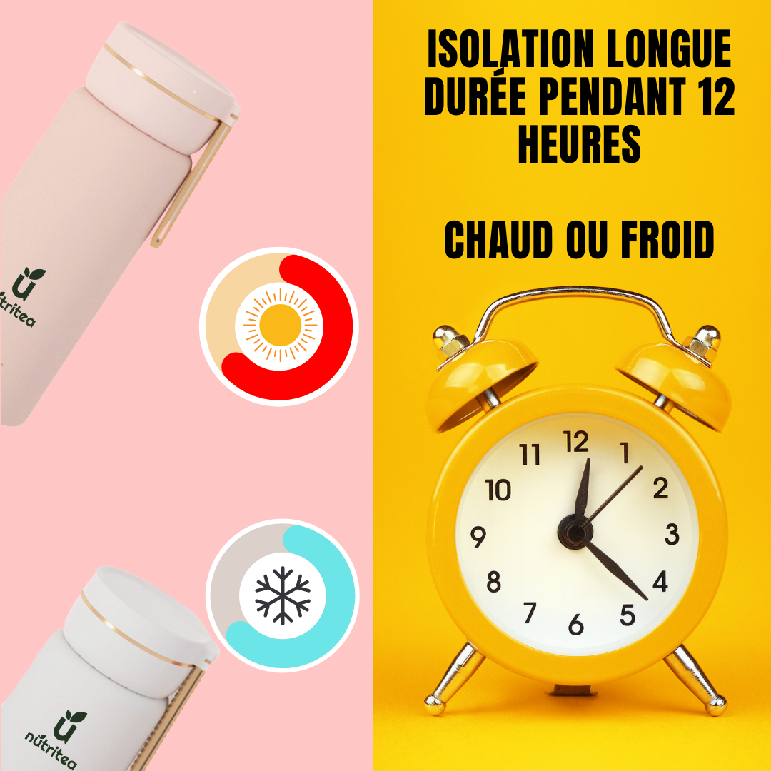 InfuzeTea Bottle – Portable Tea Infuser for Loose Leaf & Fruit-Infused Drinks