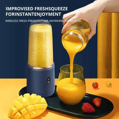 Portable Blender – USB Rechargeable Smoothie Maker for Shakes & Juices
