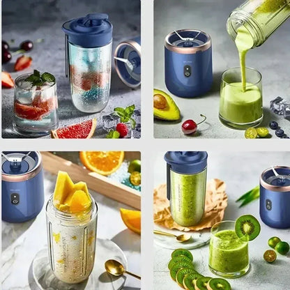 Portable Blender – USB Rechargeable Smoothie Maker for Shakes & Juices