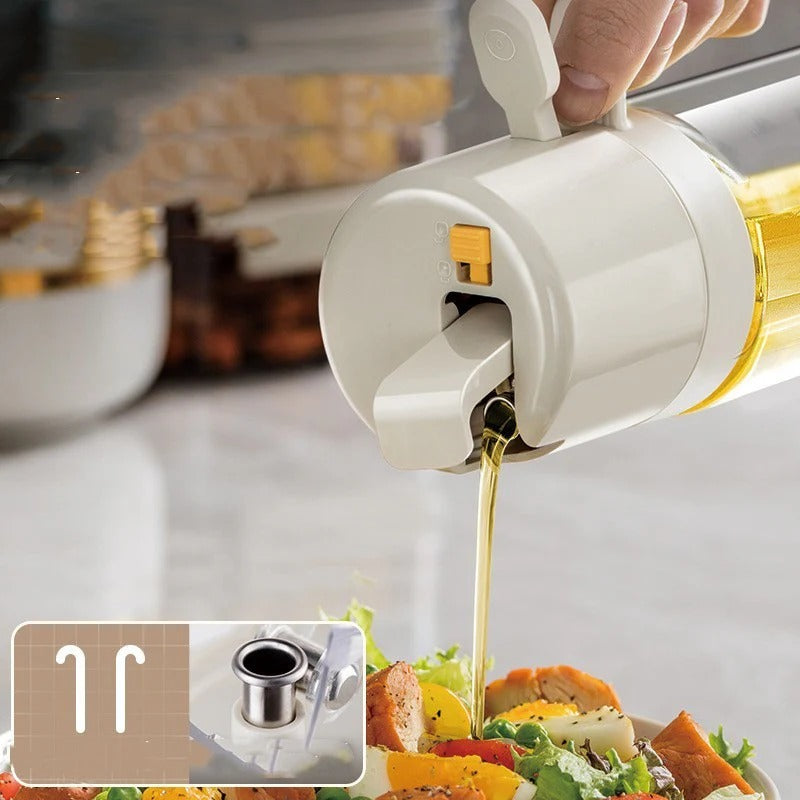 Oil Sprayer Bottle – Refillable Olive Oil Mister for Cooking & BBQ