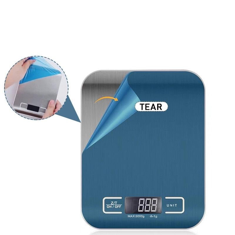 Digital Kitchen Scale + Digital Spoon Scale Set – Precision Cooking & Baking Tools