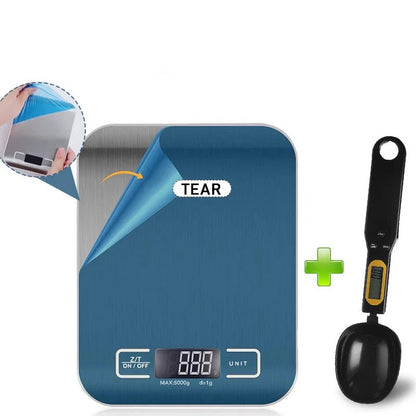 Digital Kitchen Scale + Digital Spoon Scale Set – Precision Cooking & Baking Tools